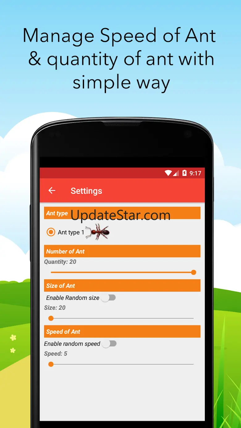 Ant Run on Screen Prank 1.3