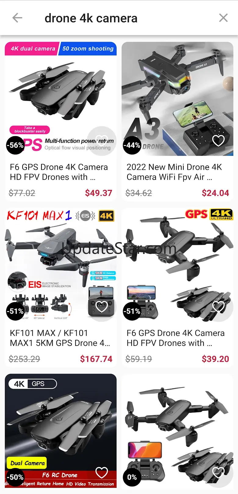 Quadcopter Drones Shopping App 1.0.10