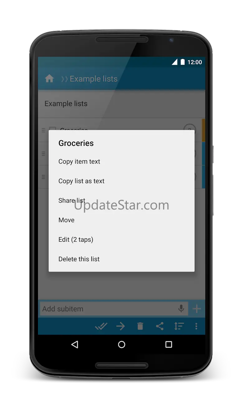 Listing it! - Checklist 1.44