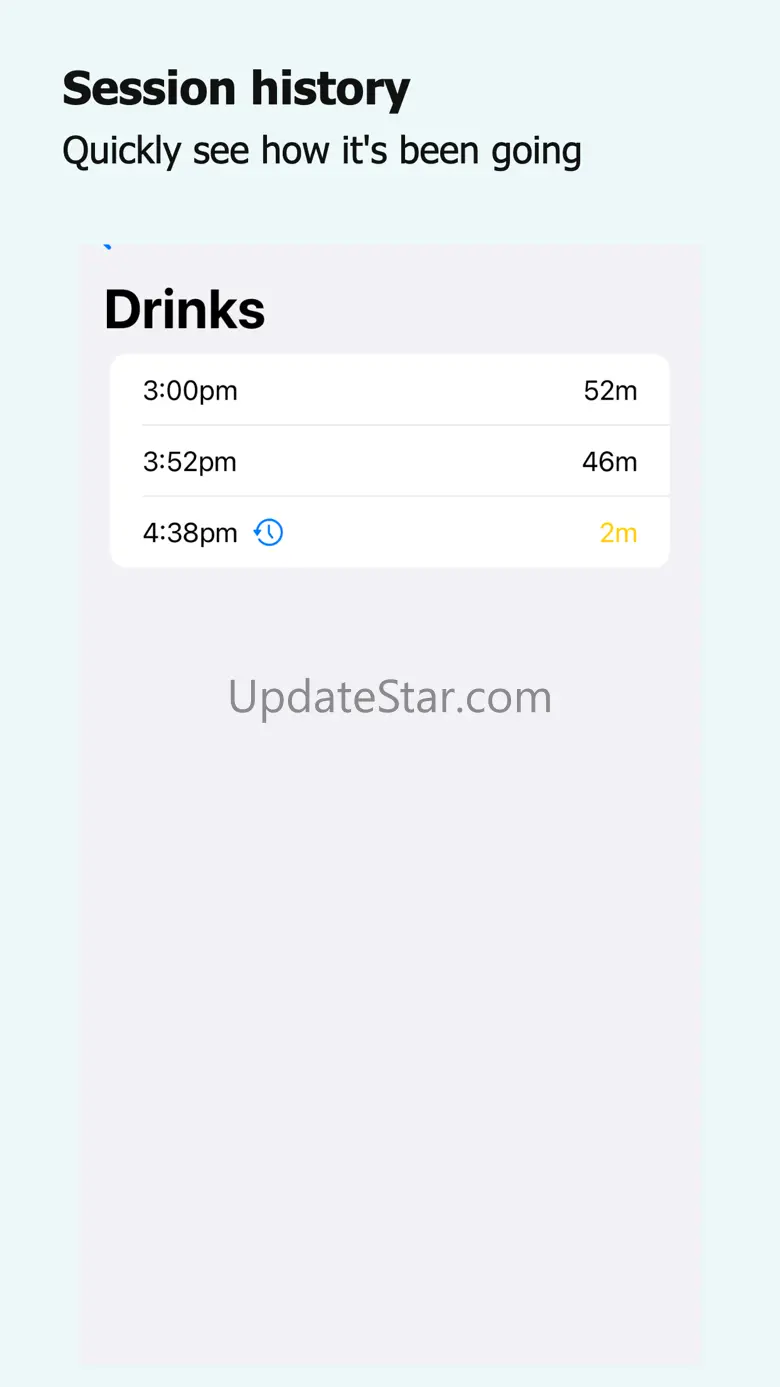 Cooldown: Time your drinks 1.1