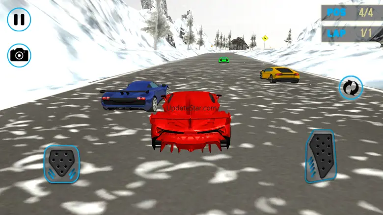 Lamborghini Car Snow Racing 1.0