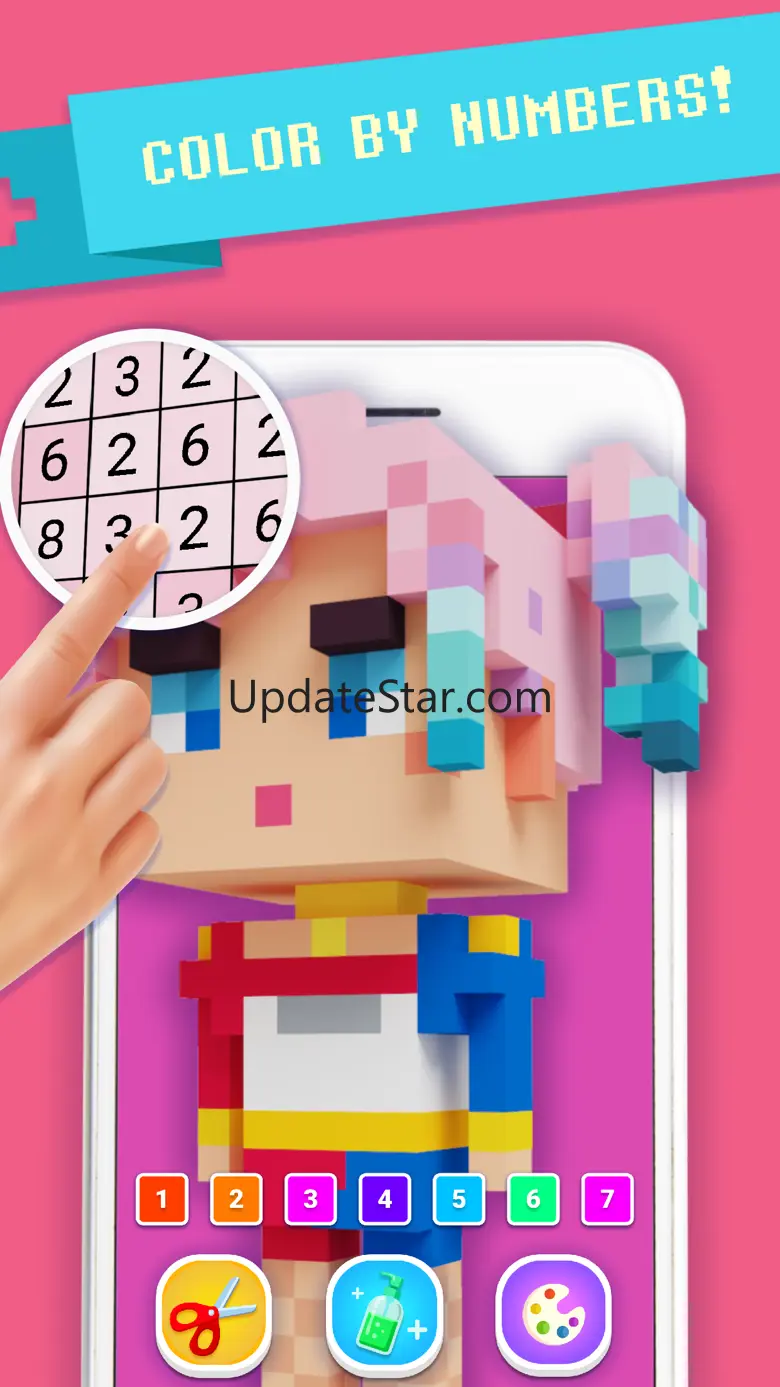 Pixel art Hair Salon Challenge 1.9