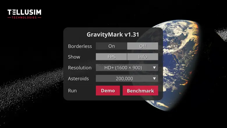 GravityMark GPU Benchmark