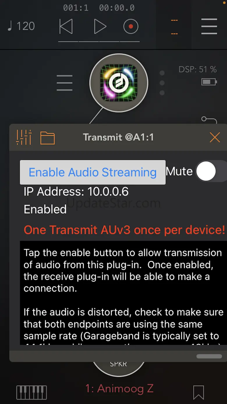 Wireless Audio AUv3 1.0