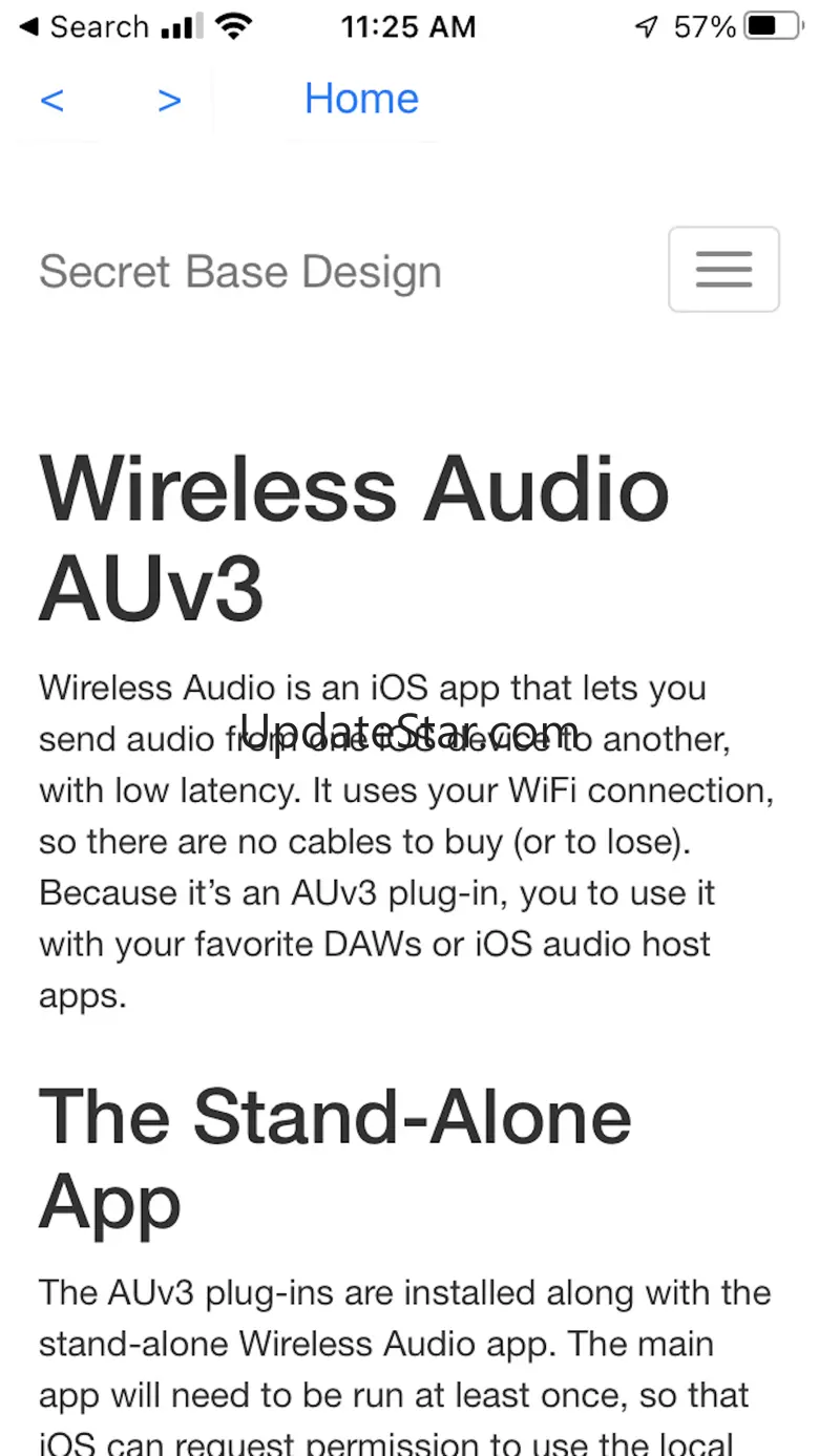 Wireless Audio AUv3 1.0