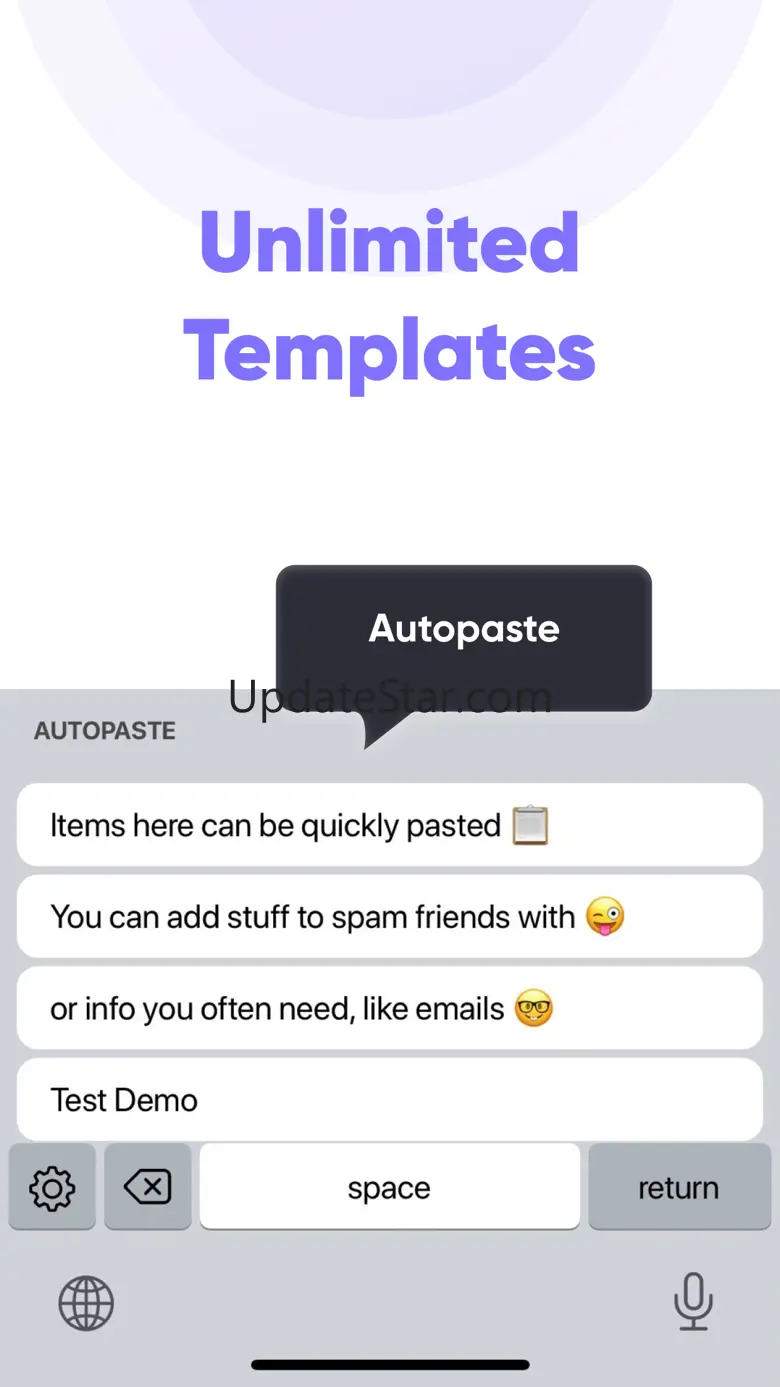 Auto Paste Keyboard: Auto text 1.1