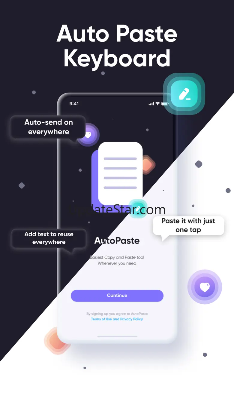 Auto Paste Keyboard: Auto text 1.1
