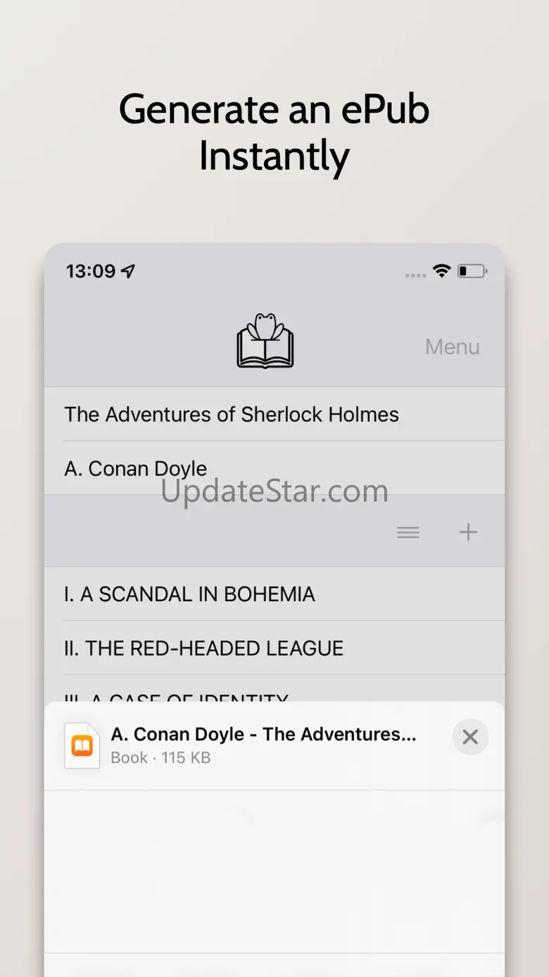 ebook leap - ePub Creator 1.2