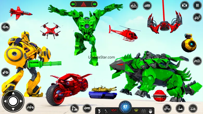 Super Robot Transform Games 3D 2.3