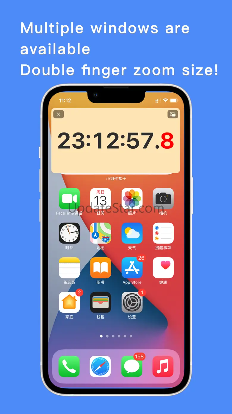 Floating Clock - Desktop time 1.1.1