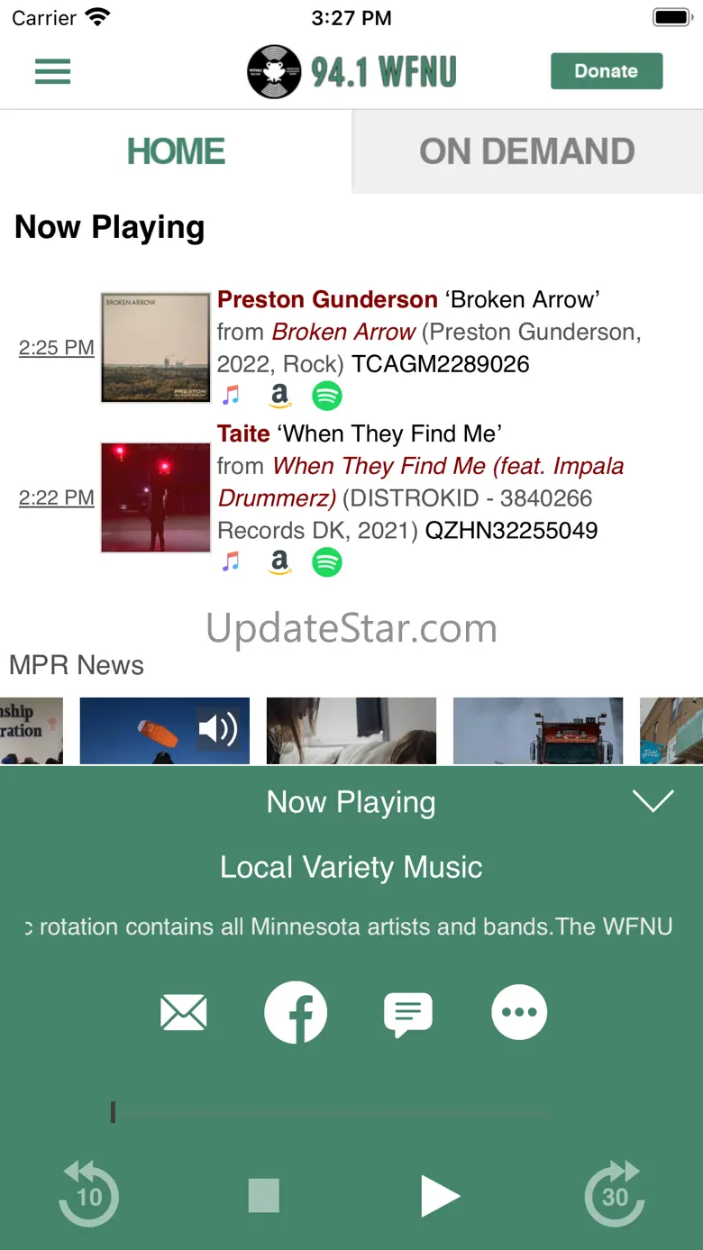 WFNU 94.1 FM 4.6.34