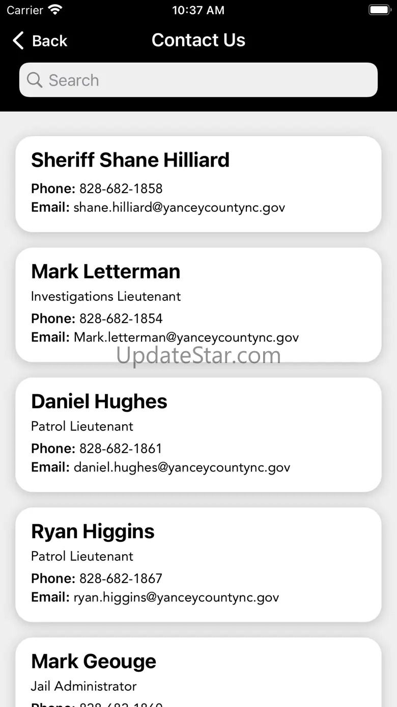 Yancey County Sheriff’s Office 3.0.0