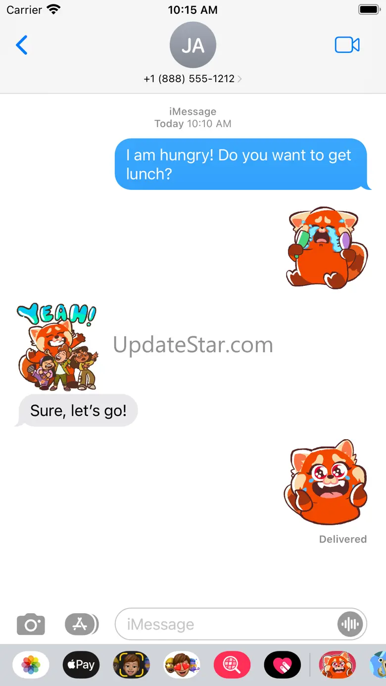 Pixar Stickers: Turning Red 1.0