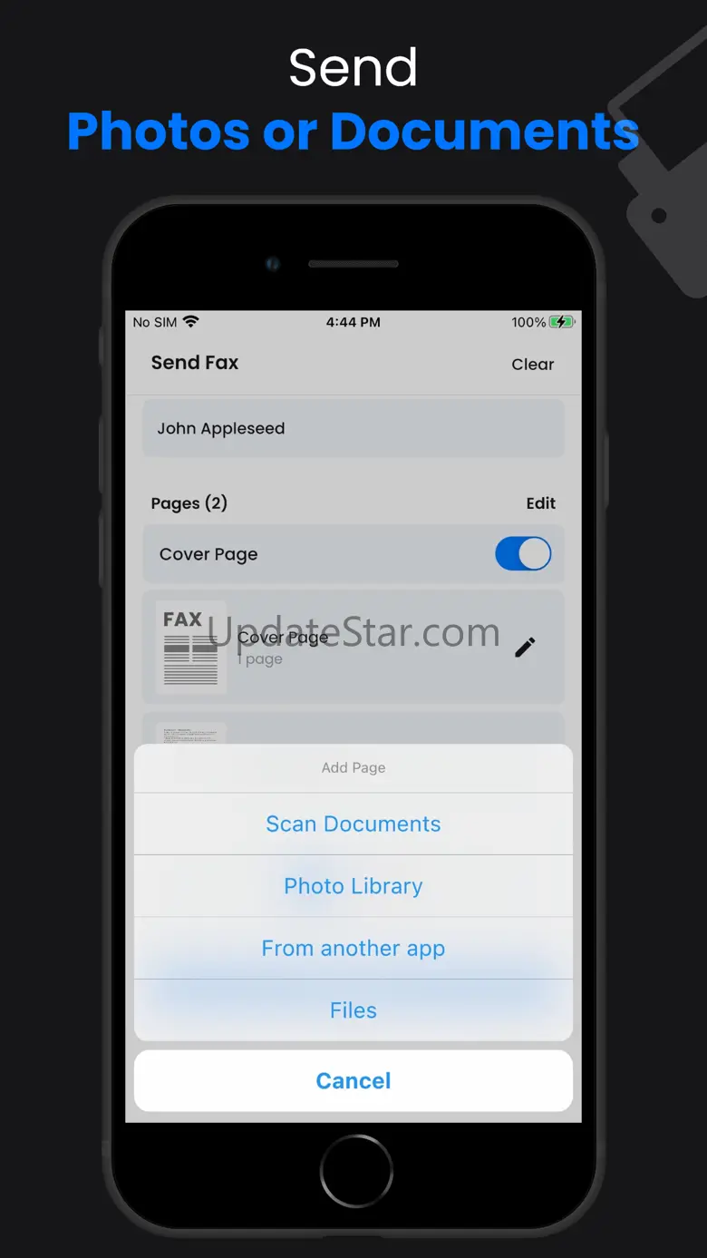 Fax Unlimited - Send Fax 1.2