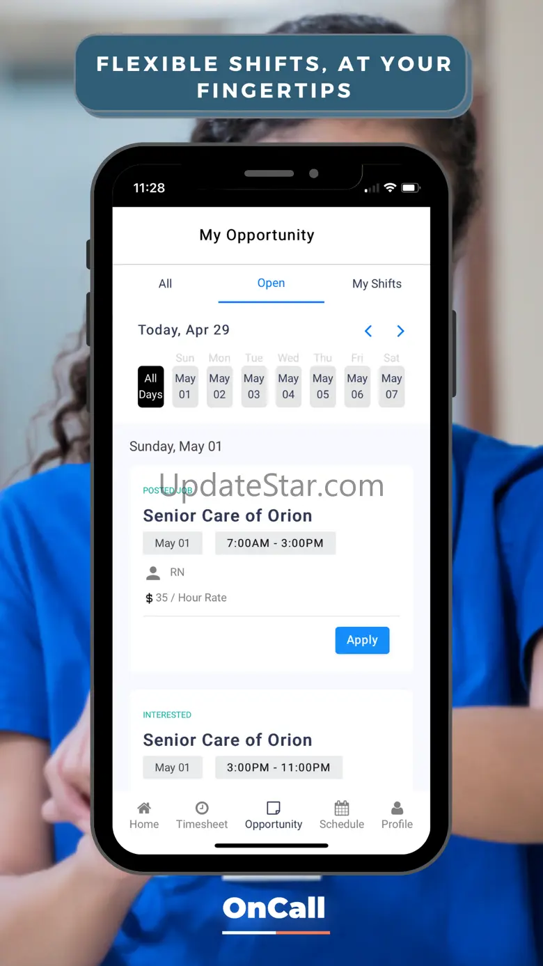 Apploi Schedule 1.2