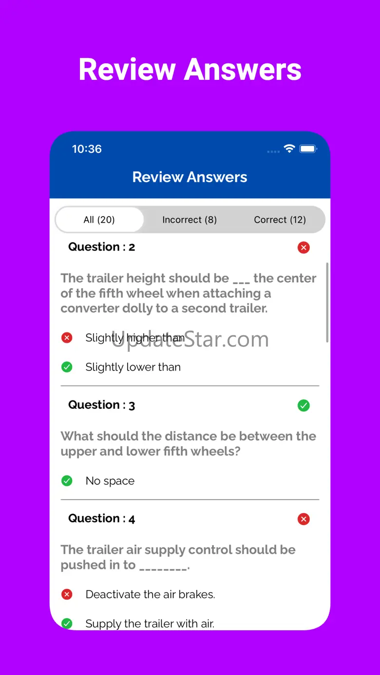 Idaho CDL Prep Test 1.2