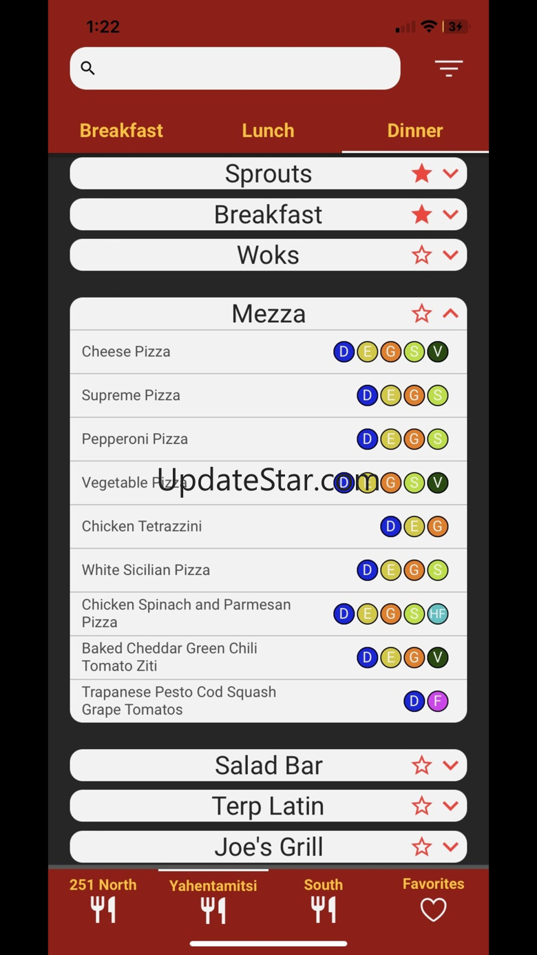 Dining Terps 1.03