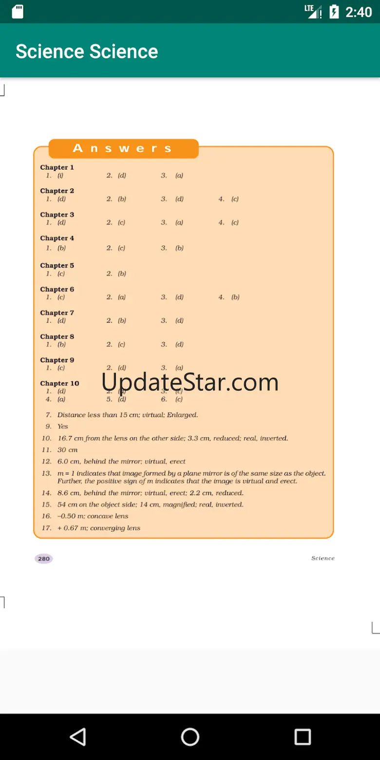 Science - Class 10 NCERT 5.1.0