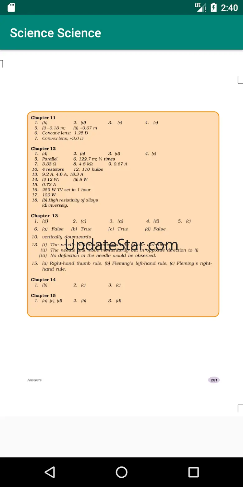 Science - Class 10 NCERT 5.1.0