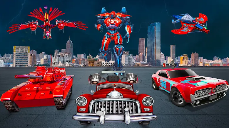 Robot Transform-Robot Car Game 1.5