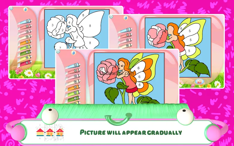 Fairies Coloring Book 2.2.2