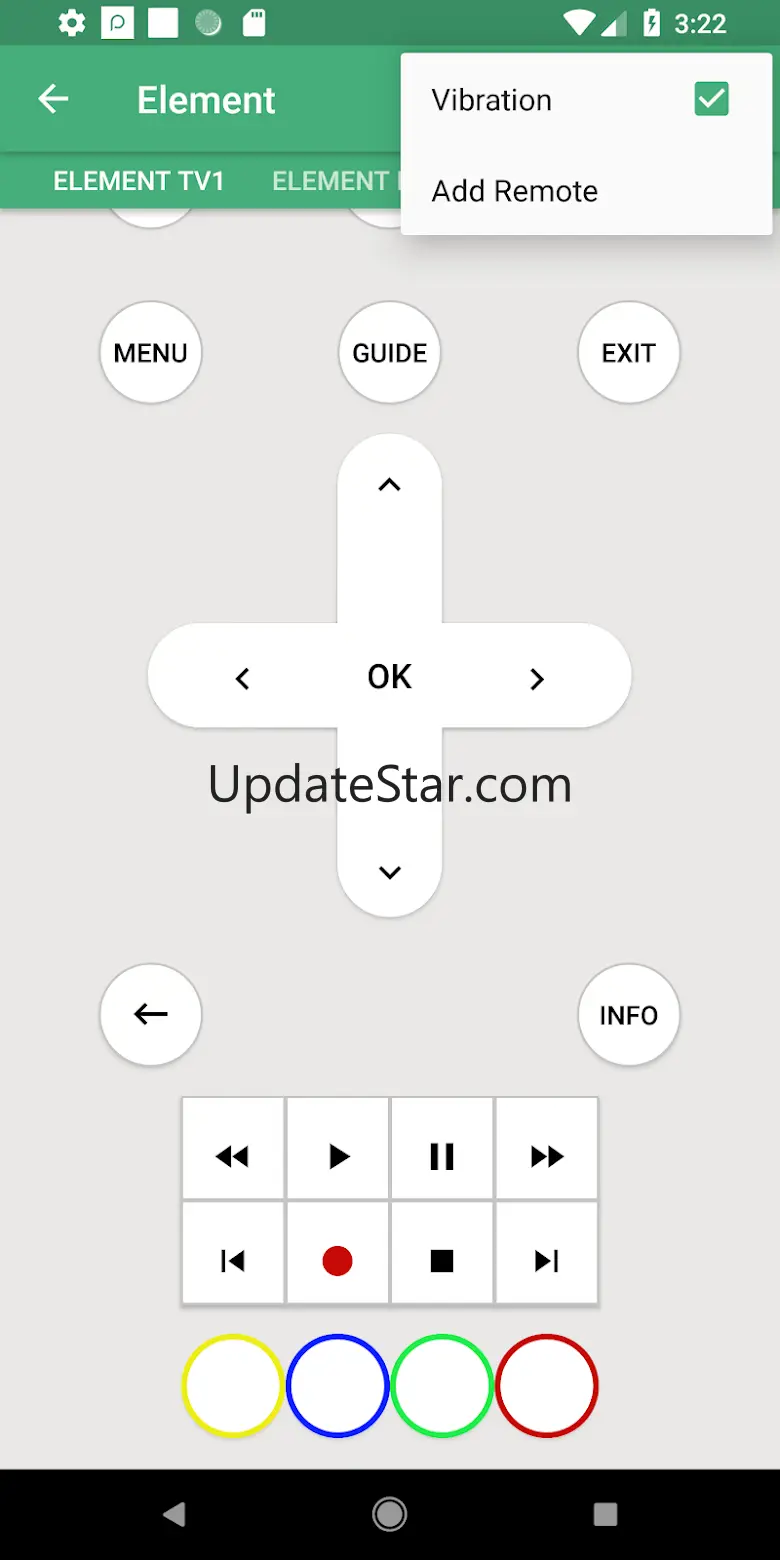 Element TV Remote 11.0