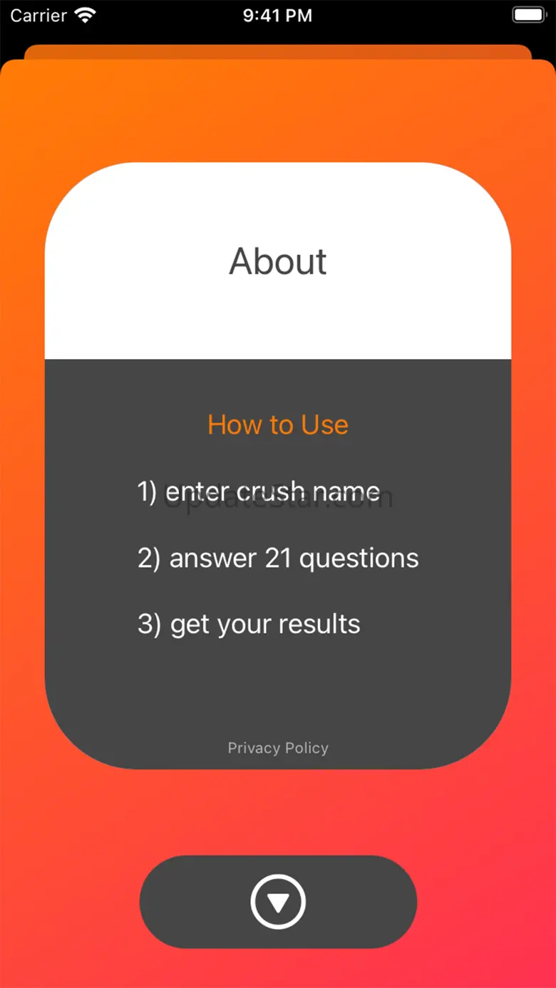 Crush Test: 21 Questions 1.015