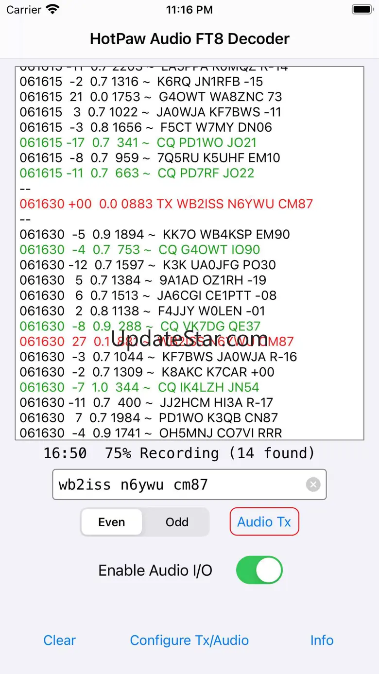 FT8 Decoder 1.0.2