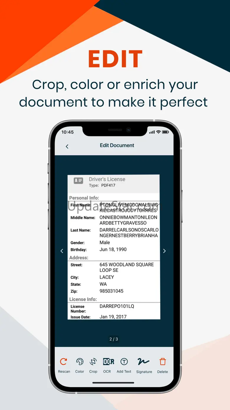 PDF CamScan, Sign, OCR FAX App 1.3.7