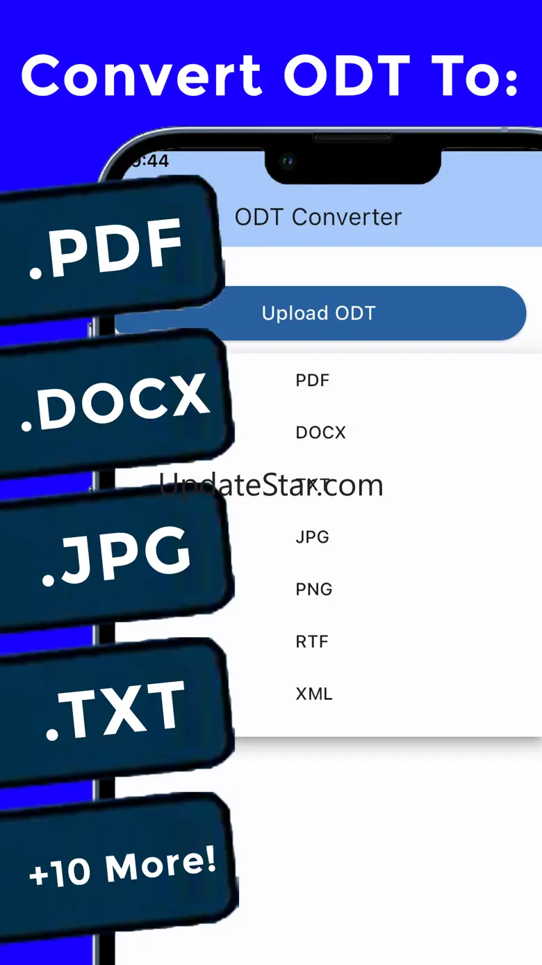 ODT Converter Reader PDF DOCX 7.0.0