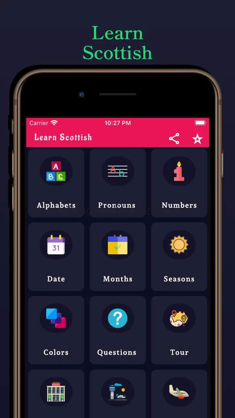 Scottish Learning - Beginners 1.0