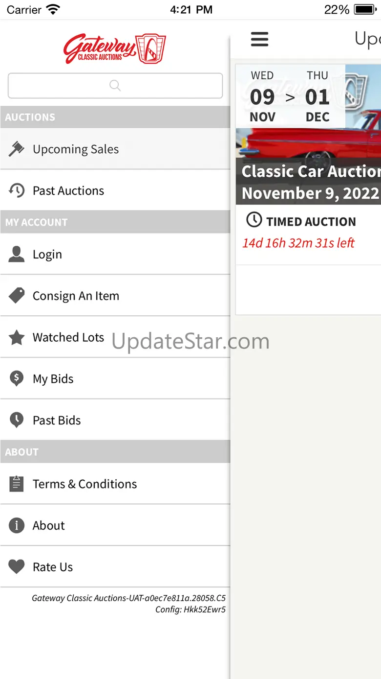 Gateway Classic Auctions 1.0.0