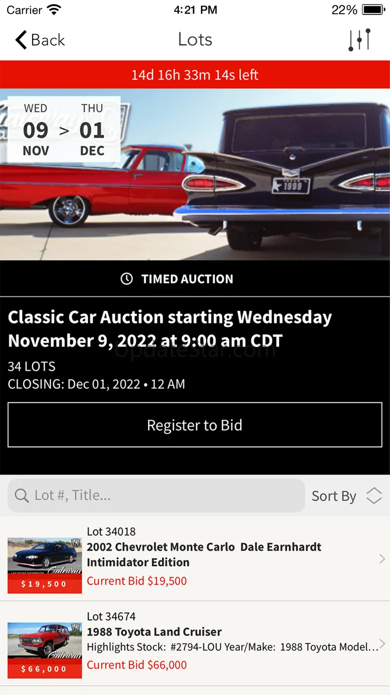 Gateway Classic Auctions 1.0.0