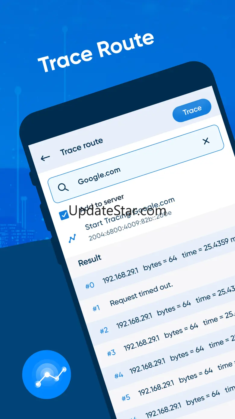 NetTools : Ping, Trace Route 1.2