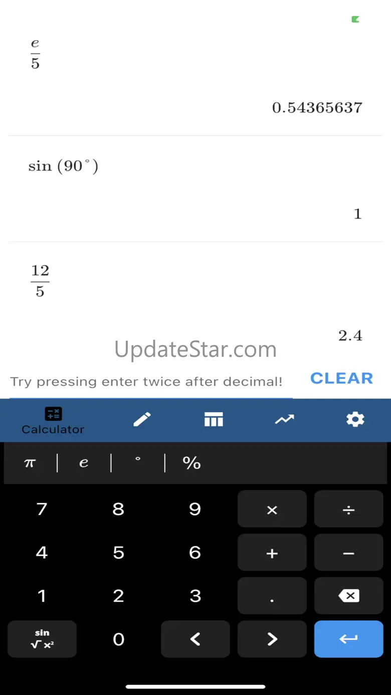 Scientific Calc and Grapher 2.0