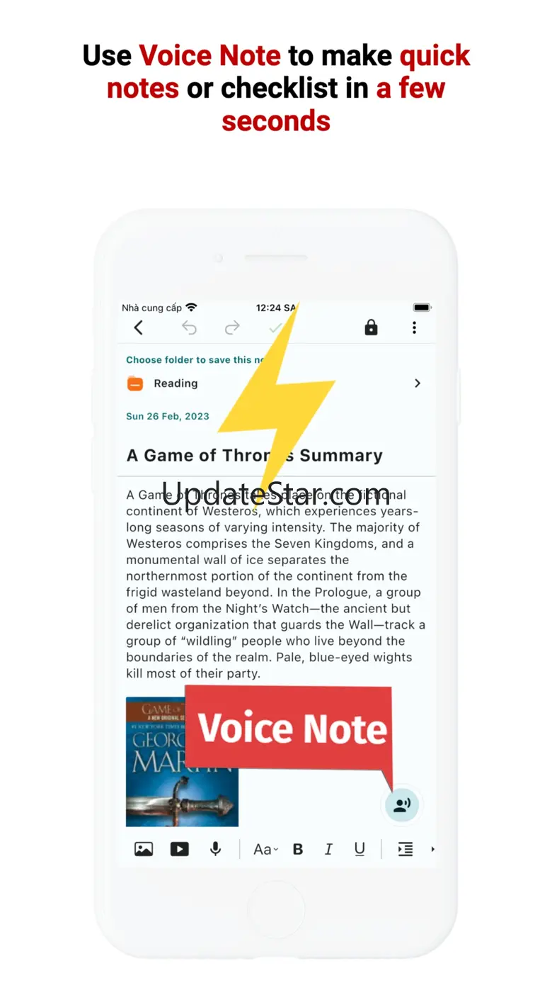Note, Voice Notes, Todo Widget 9.9.15