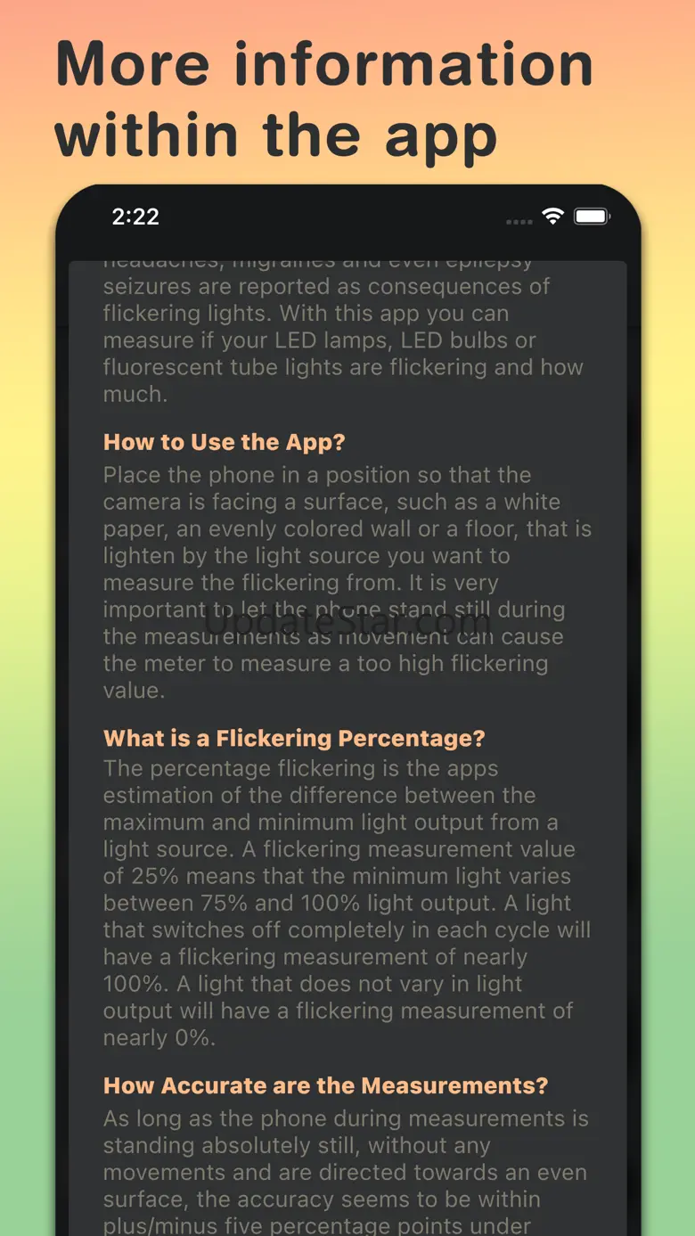 Flicker Meter for Light - PWM 1.5.1