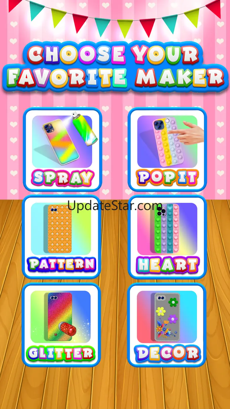 Pop it DIY Phone Case Games 1.1