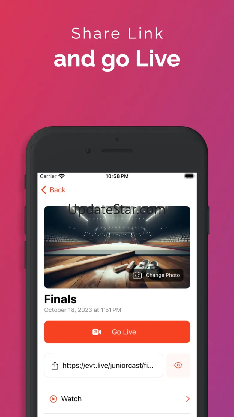 Livestream youth sports 1.1.1