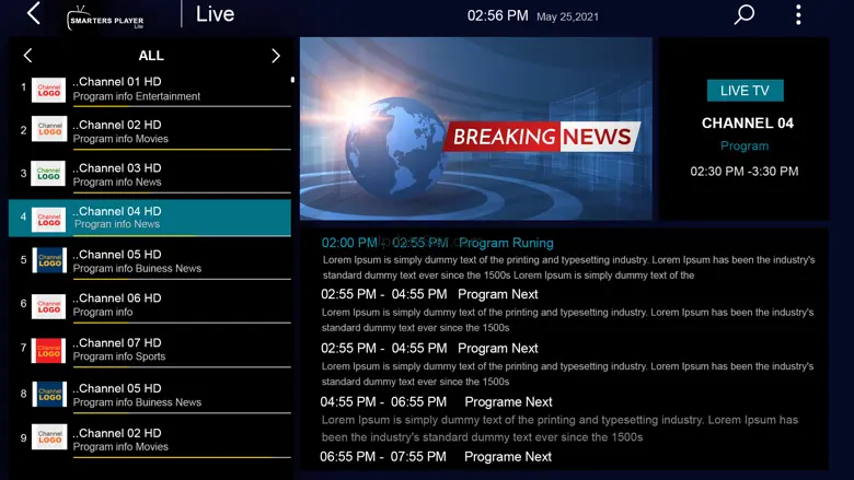 Smarters Player Lite 1.0.6
