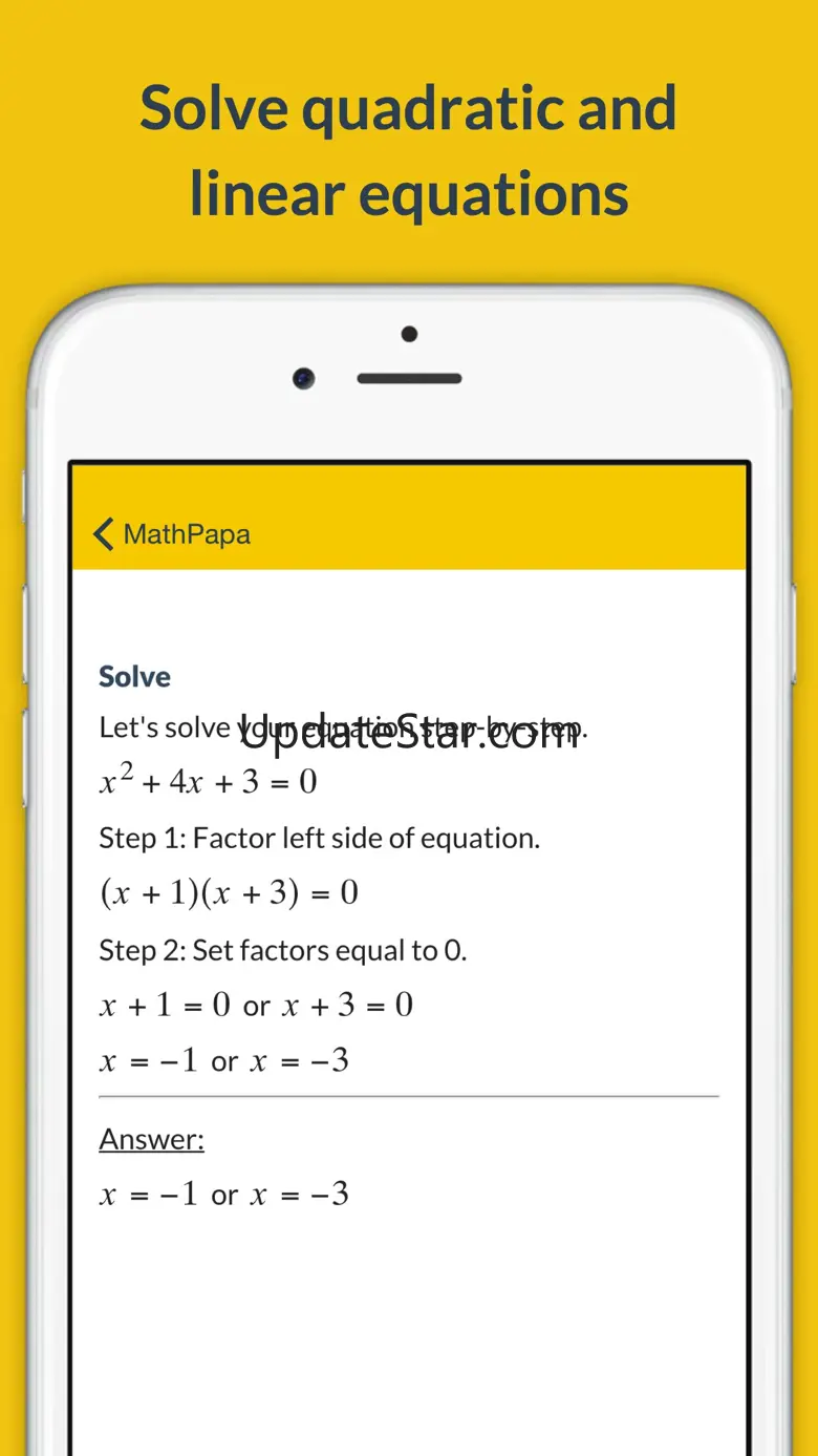MathPapa - Algebra Calculator 1.5.1