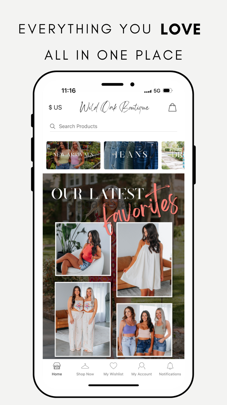 Wild Oak Boutique 8.5