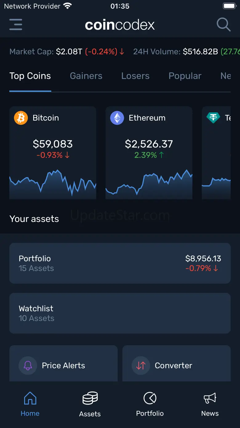 CoinCodex - Crypto Tracker 3.0.4