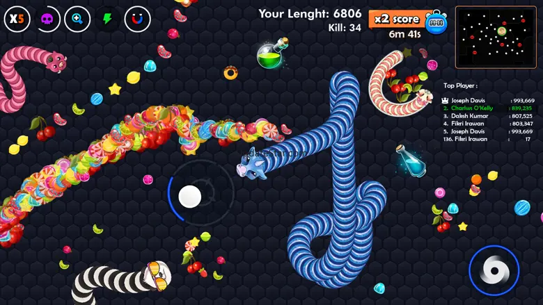 Vegetarian Snake - Worm Zone 1.0