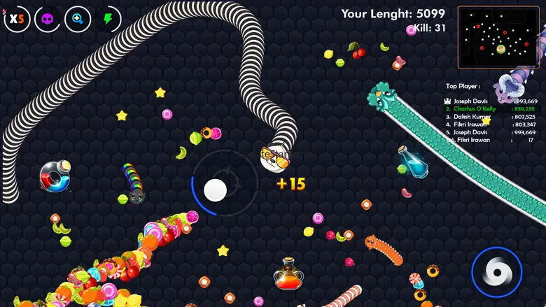 Vegetarian Snake - Worm Zone 1.0