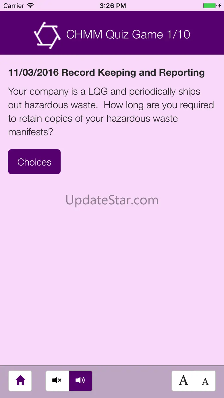 CHMM Quiz Game 2.3.6