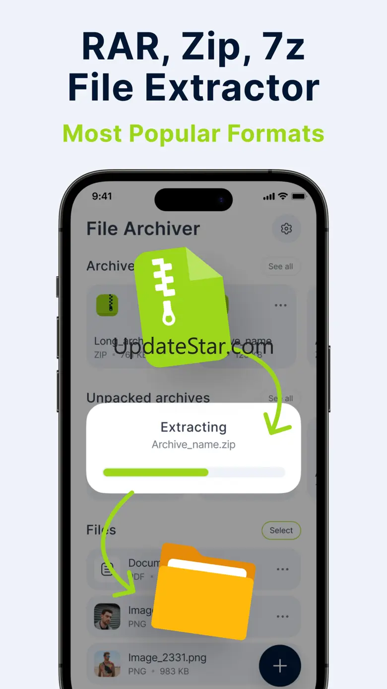 RAR Zip File Extractor & Unzip 1.1