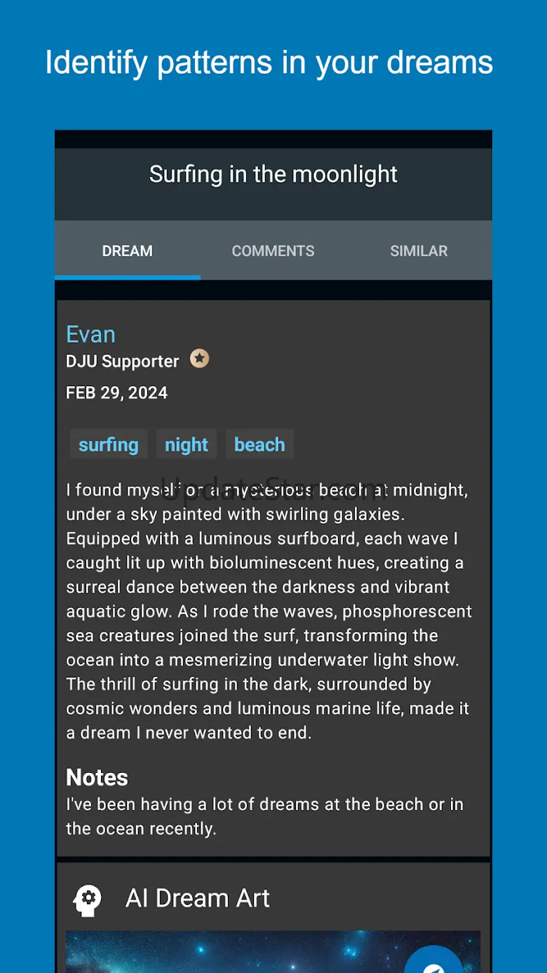 Dream Journal Ultimate 2025.3.15