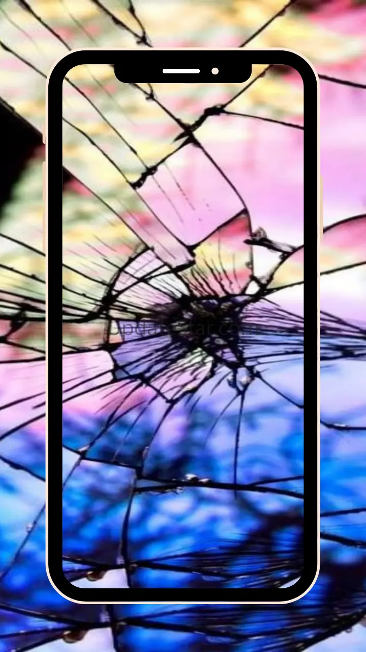 Broken Screen Wallpaper Real