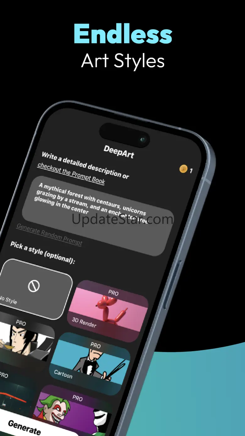 DeepArt - AI Image Generator 1.5